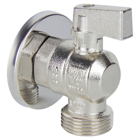 Кран шаровой TEBO НАР для стиральной машины с отражателем