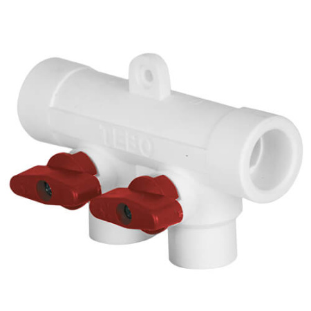 Коллектор TEBO из PP-R красн.