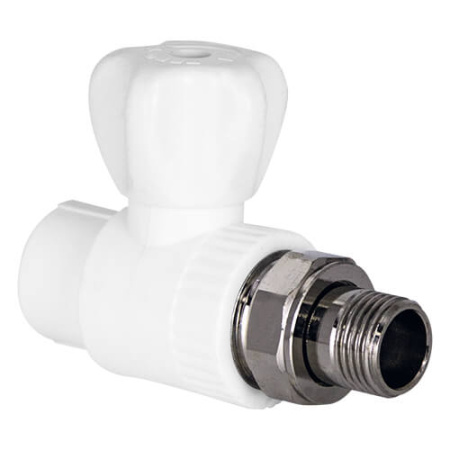 Кран шаровой TEBO для радиаторов прямой