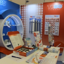 Стенд Tebo technics на выставке «Аква-Терм Киев 2014»