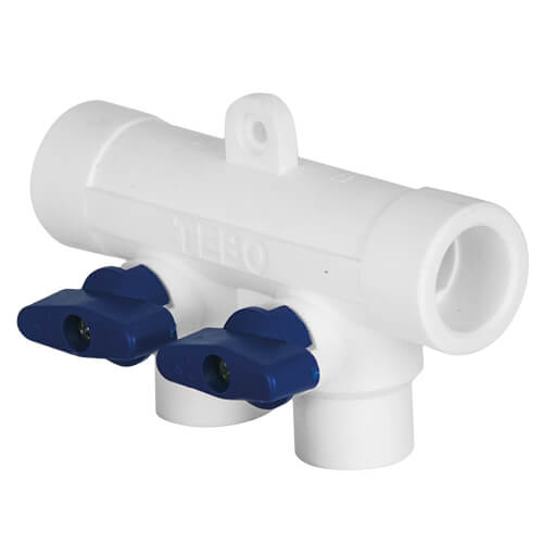 Коллектор TEBO из PP-R син.