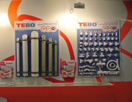 Продукция TEBO Technics была представлена на AQUA-THERM Moscow 2013